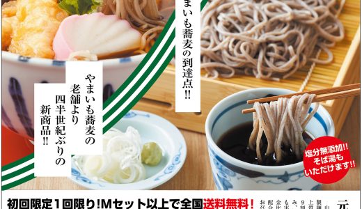 【新】そば粉九割入りやまいも蕎麦（全面専用）